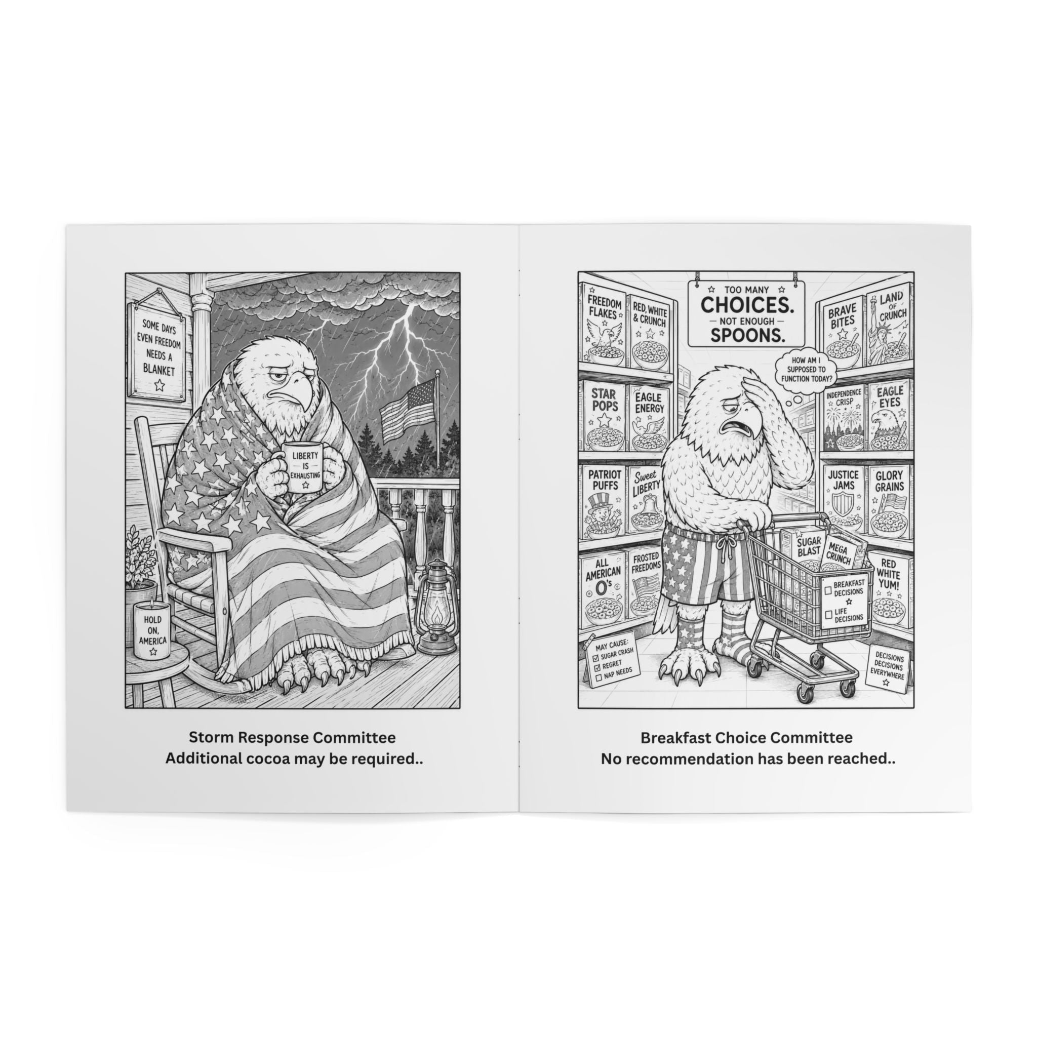 Official American Feelings Handbook Coloring Book - Books, Coloring - EpiAl's Shop