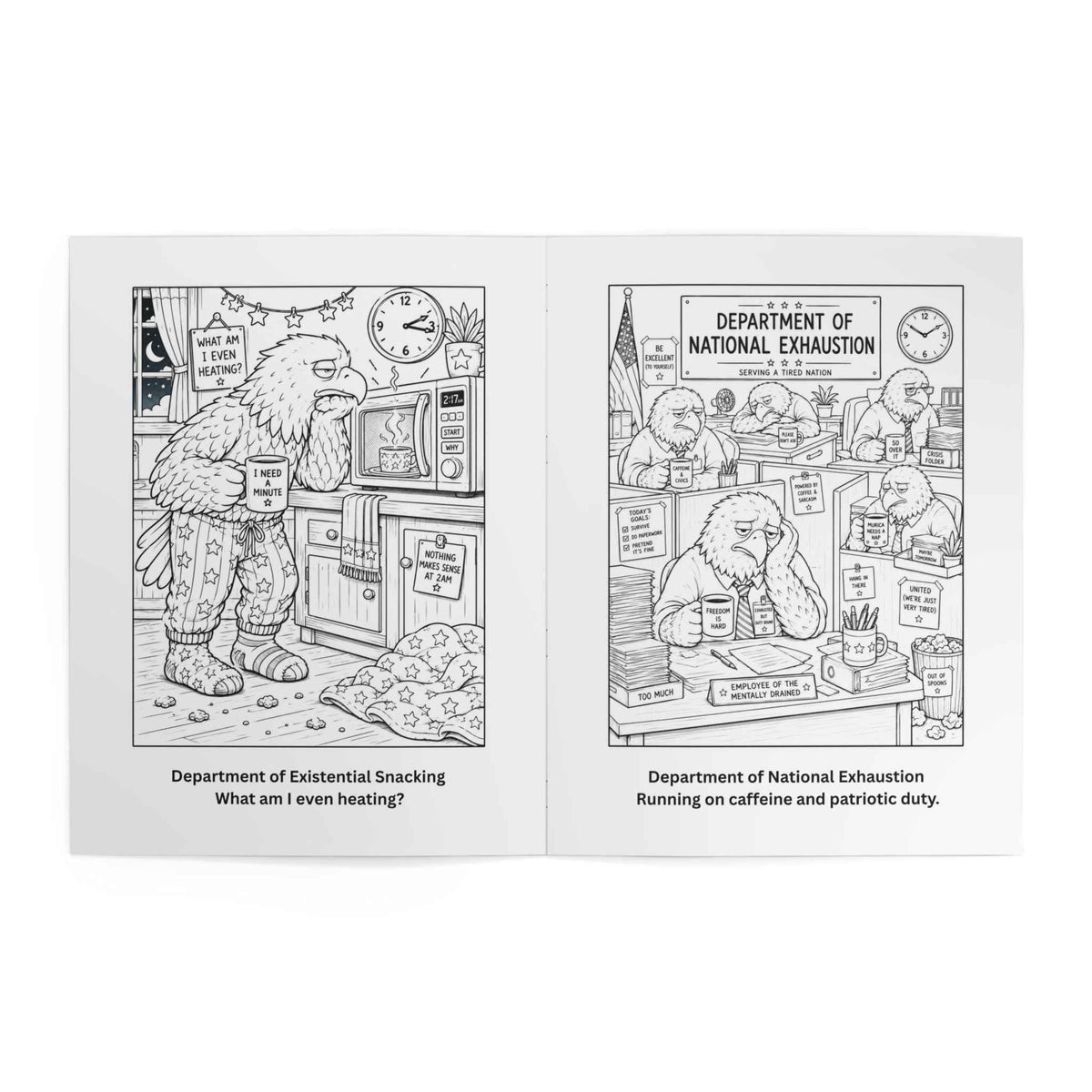 Official American Feelings Handbook Coloring Book - Books, Coloring - EpiAl's Shop