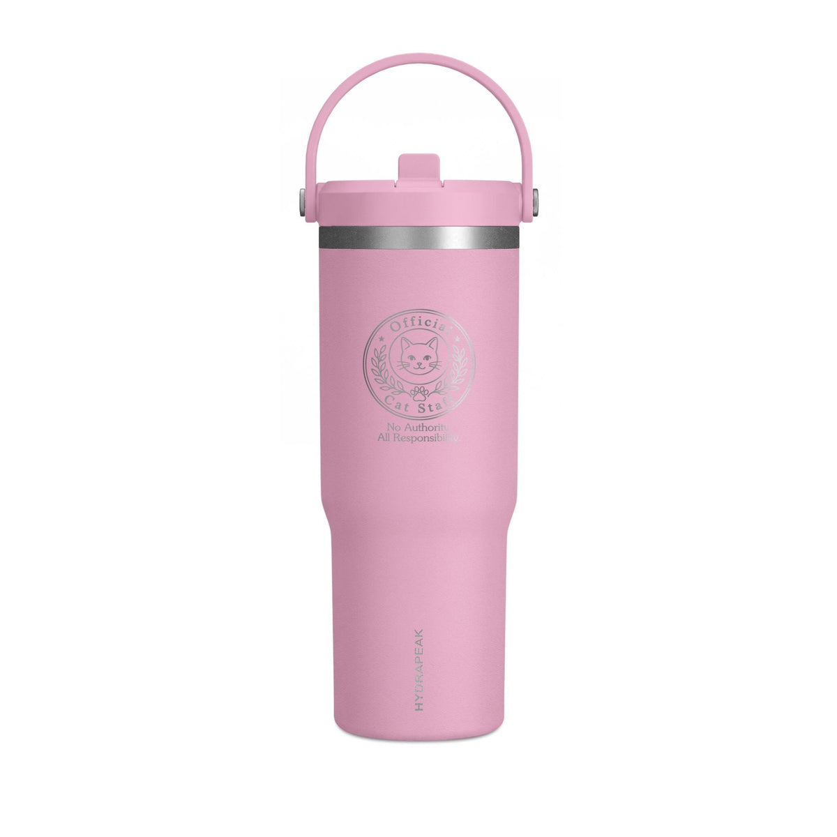 Official Cat Staff Engraved 32 oz Insulated Tumbler - Drinkware, Tumblers & Travel Mugs - EpiAl's Shop