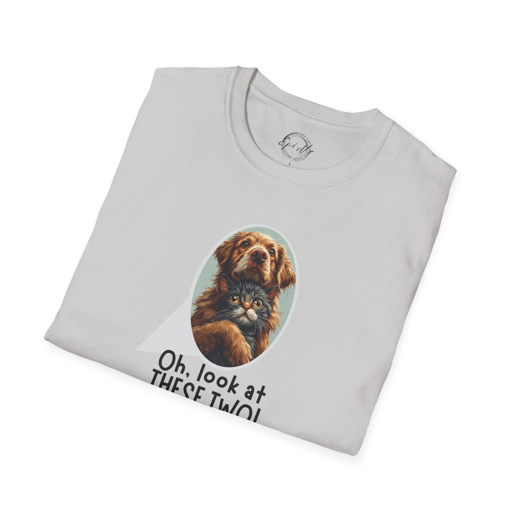 Oh Look at These Two! Unisex Softstyle T-Shirt - Clothing, T-shirts - EpiAl's Shop