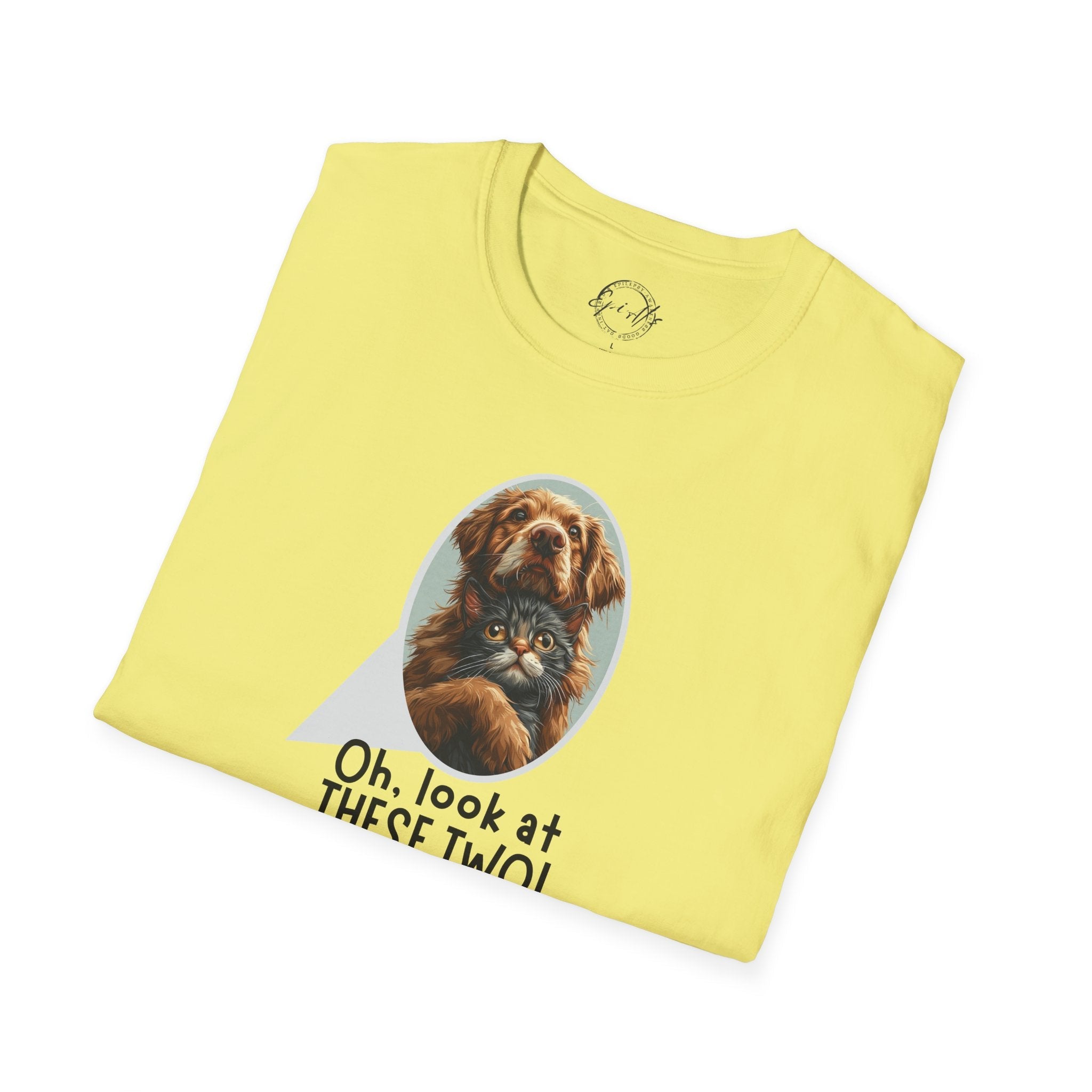 Oh Look at These Two! Unisex Softstyle T-Shirt - Clothing, T-shirts - EpiAl's Shop
