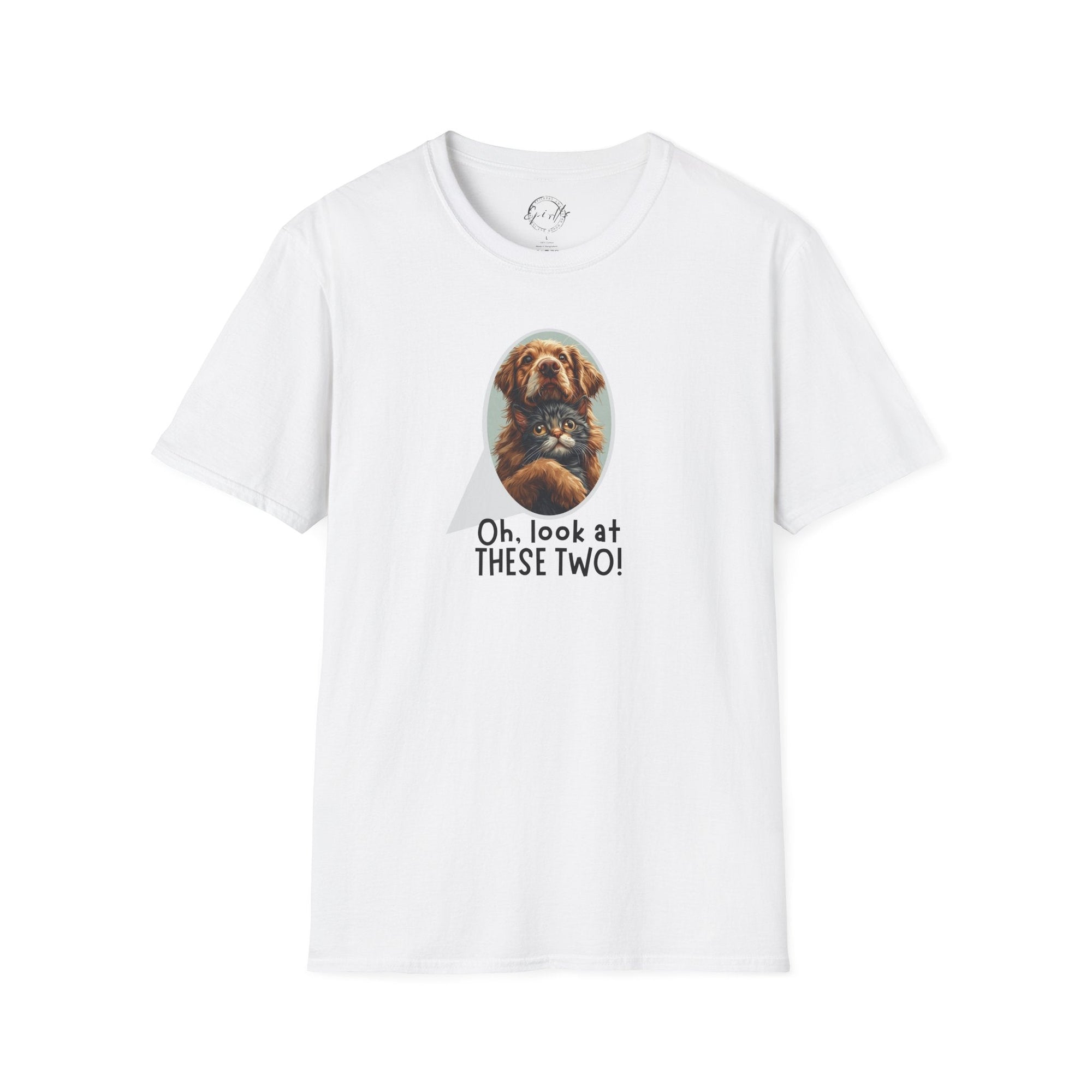 Oh Look at These Two! Unisex Softstyle T-Shirt - Clothing, T-shirts - EpiAl's Shop
