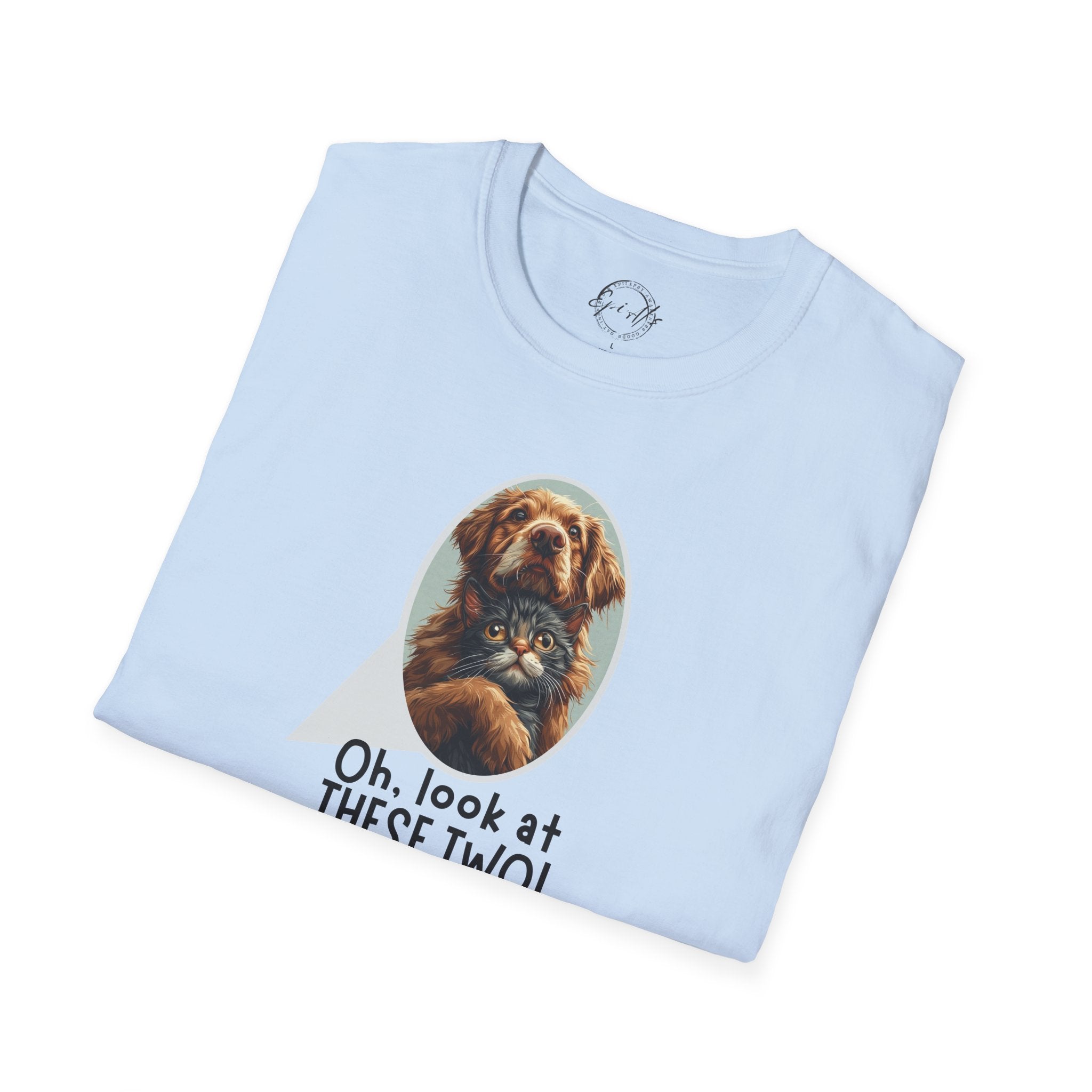 Oh Look at These Two! Unisex Softstyle T-Shirt - Clothing, T-shirts - EpiAl's Shop