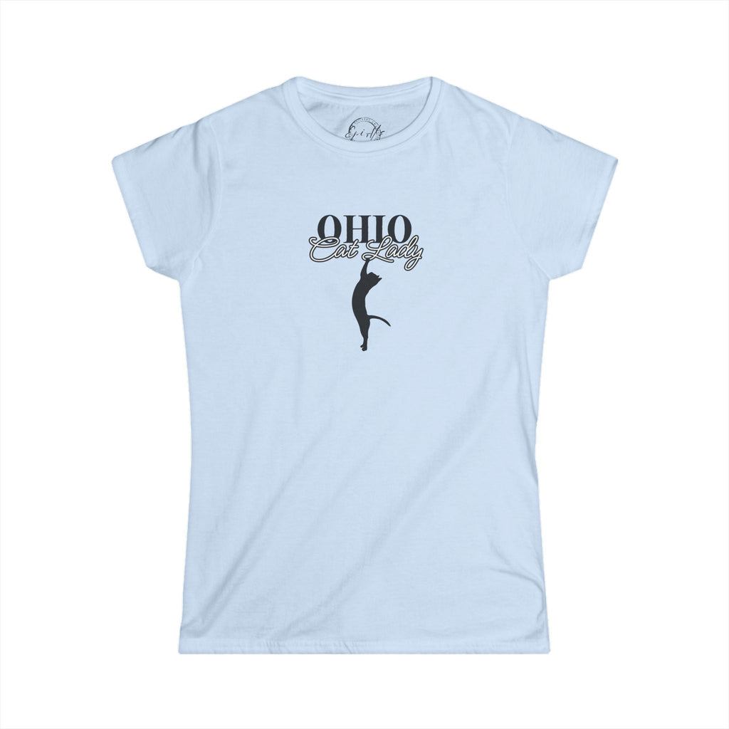 Ohio Cat Lady Softstyle Tee - T - Shirt - EpiAl's Shop