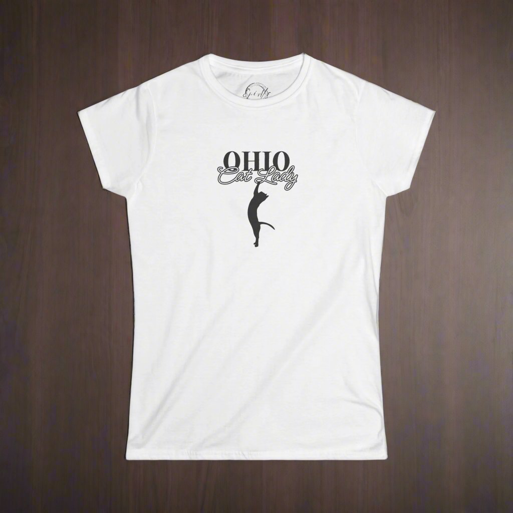 Ohio Cat Lady Softstyle Tee - T - Shirt - EpiAl's Shop