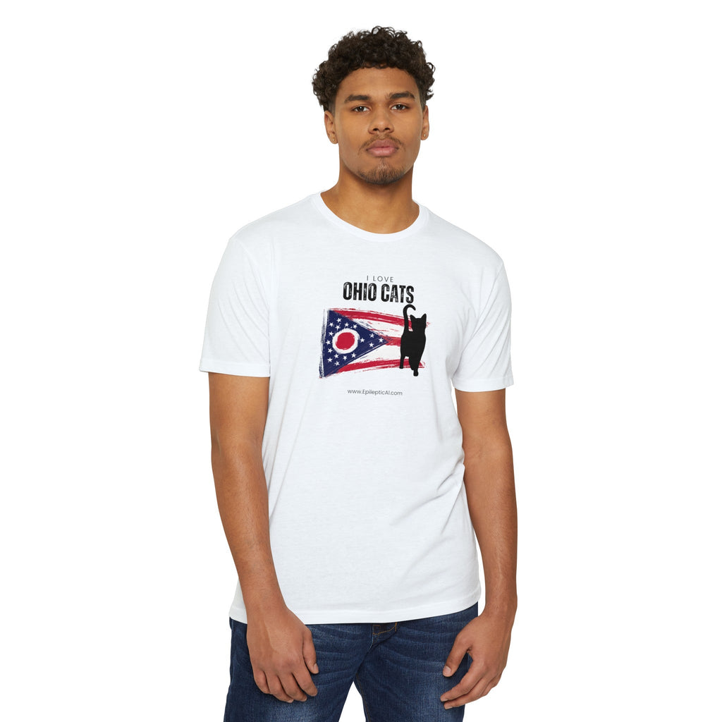 Ohio Cats Unisex CVC Jersey T - shirt - T - Shirt - Epileptic Al’s Shop
