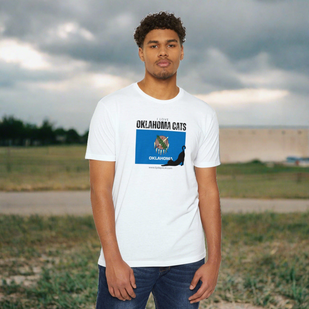 Oklahoma Cats Unisex CVC Jersey T - shirt - T - Shirt - Epileptic Al’s Shop