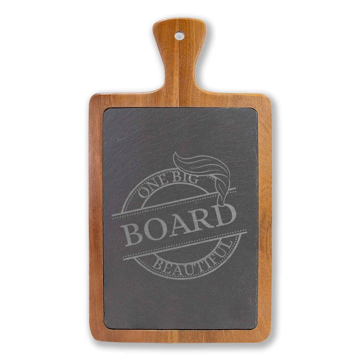 One Big Beautiful Board – Parody Slate & Acacia Charcuterie Set - Boards & Trays, Charcuterie - EpiAl's Shop