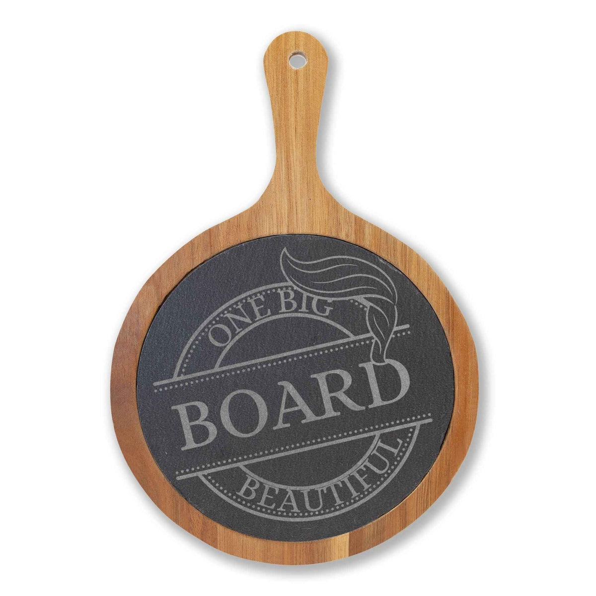 One Big Beautiful Board – Parody Slate & Acacia Charcuterie Set - Boards & Trays, Charcuterie - EpiAl's Shop
