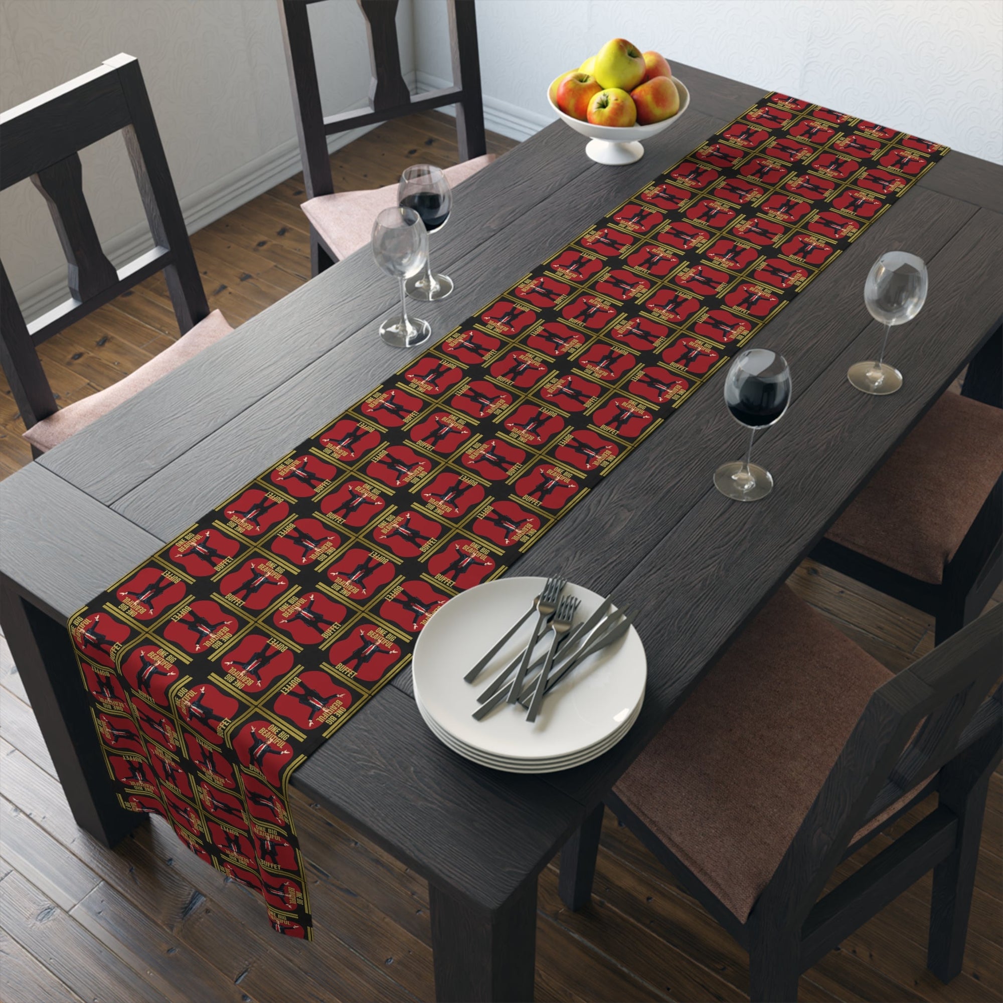 One Big Beautiful Buffet Table Runner - Decor, Dining, Table Decor - EpiAl's Shop