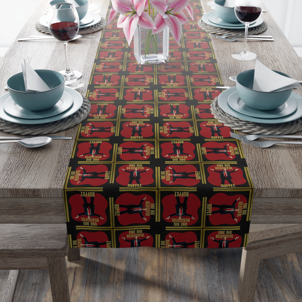 One Big Beautiful Buffet Table Runner - Decor, Dining, Table Decor - EpiAl's Shop