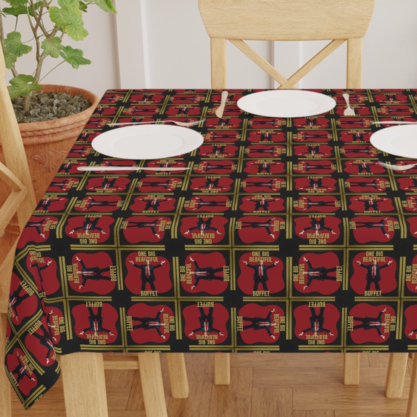 One Big Beautiful Buffet Tablecloth - Decor, Dining, Table Decor - EpiAl's Shop