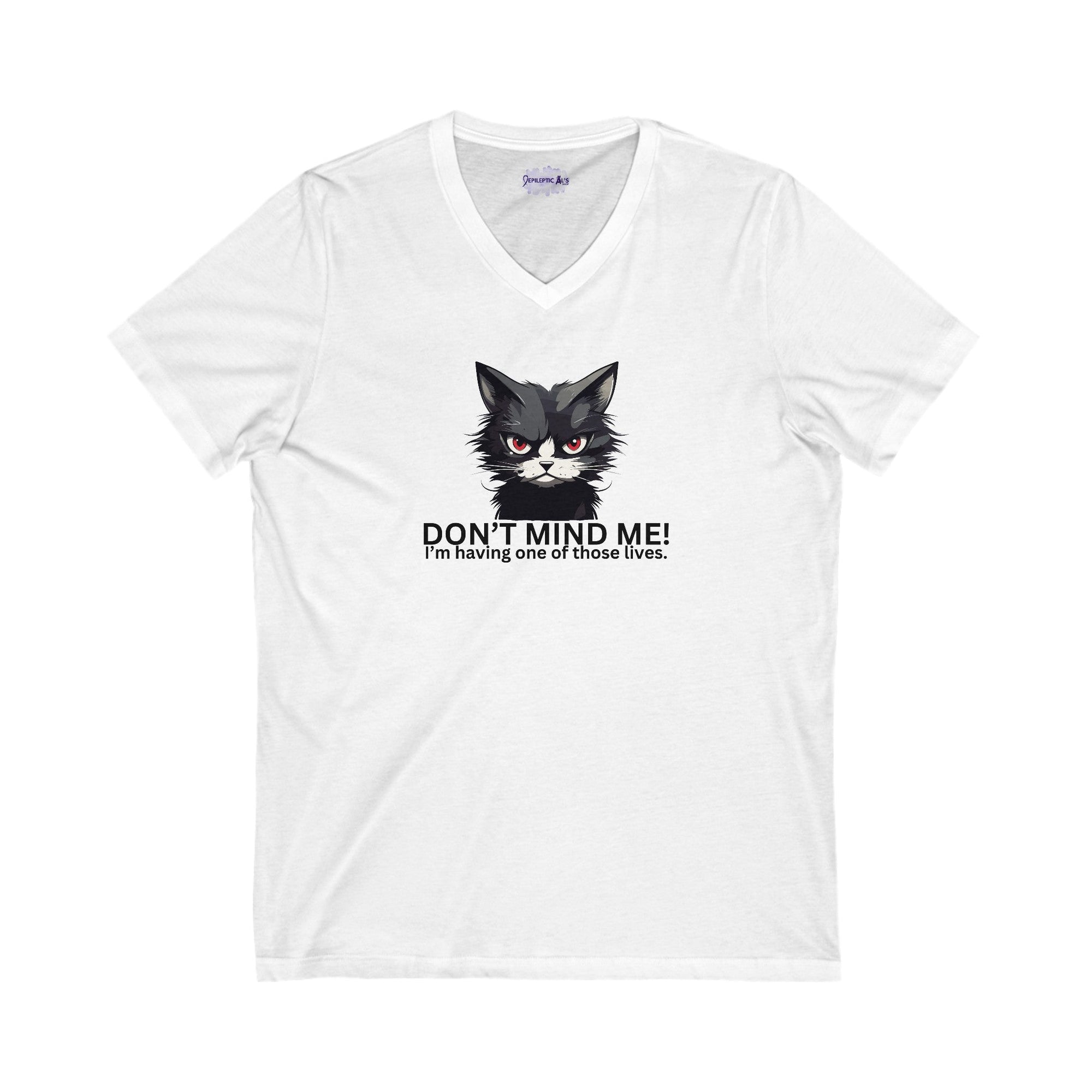 One of Those Lives Unisex Jersey Short Sleeve V - Neck Tee - V - neck - Epileptic Al’s Shop