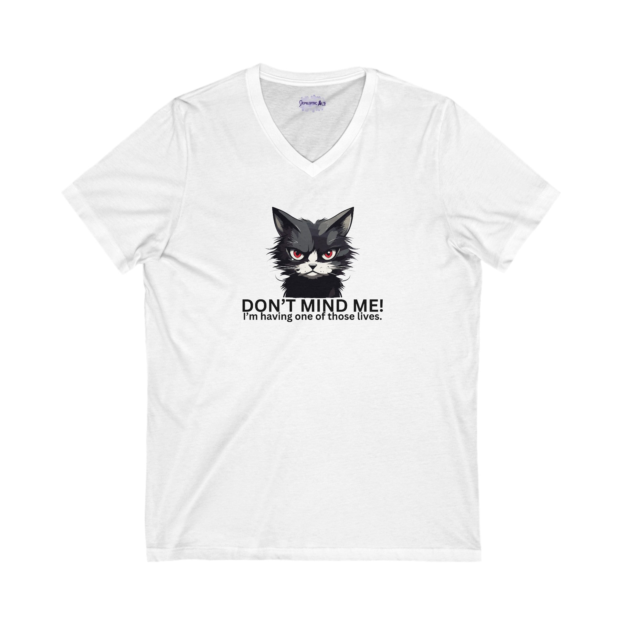 One of Those Lives Unisex Jersey Short Sleeve V - Neck Tee - V - neck - Epileptic Al’s Shop