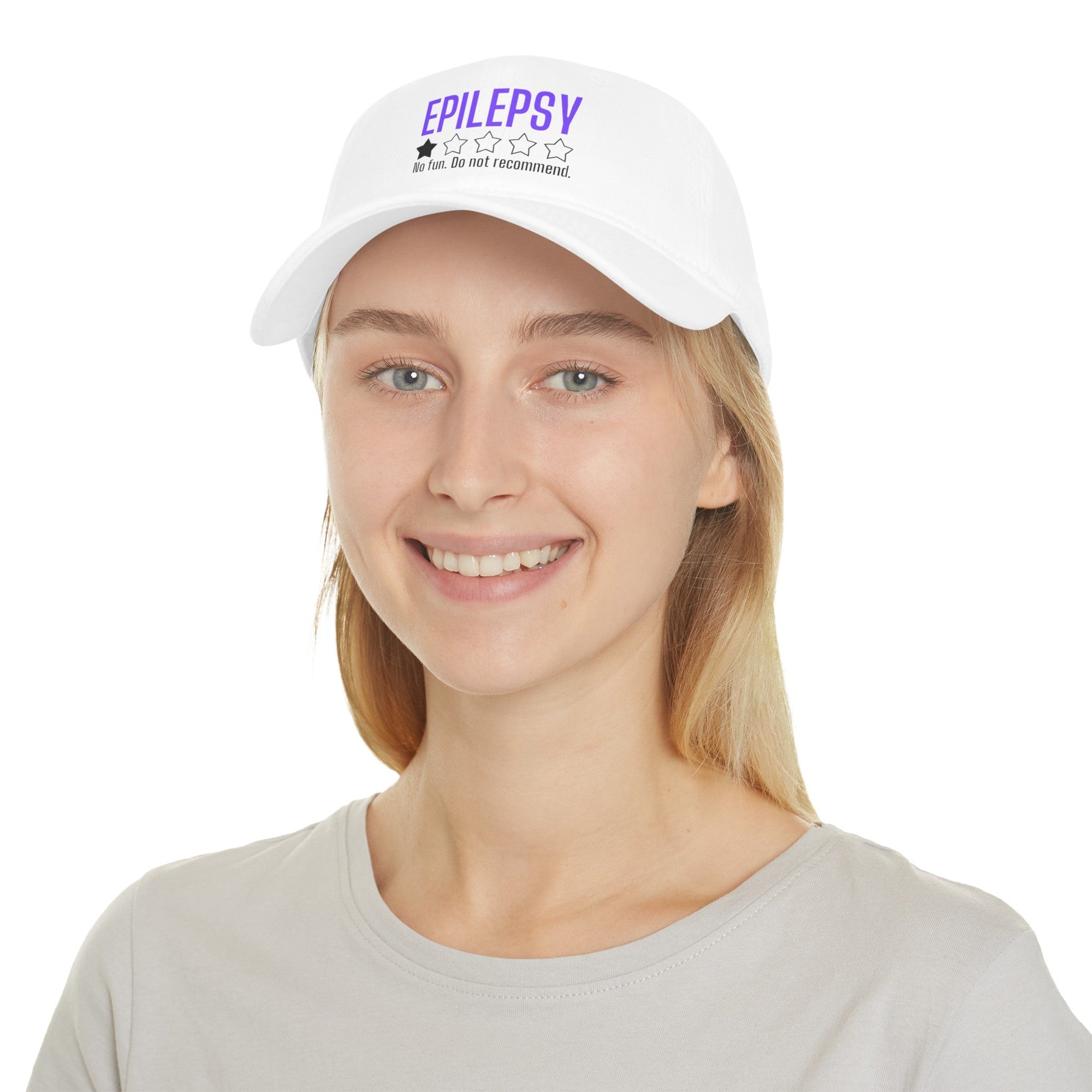 One Star Low Profile Baseball Cap - Hats - Epileptic Al’s Shop