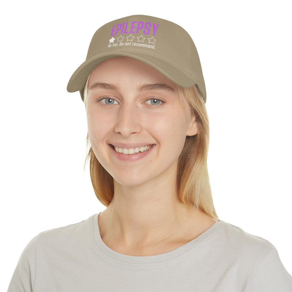 One Star Low Profile Baseball Cap - Hats - Epileptic Al’s Shop