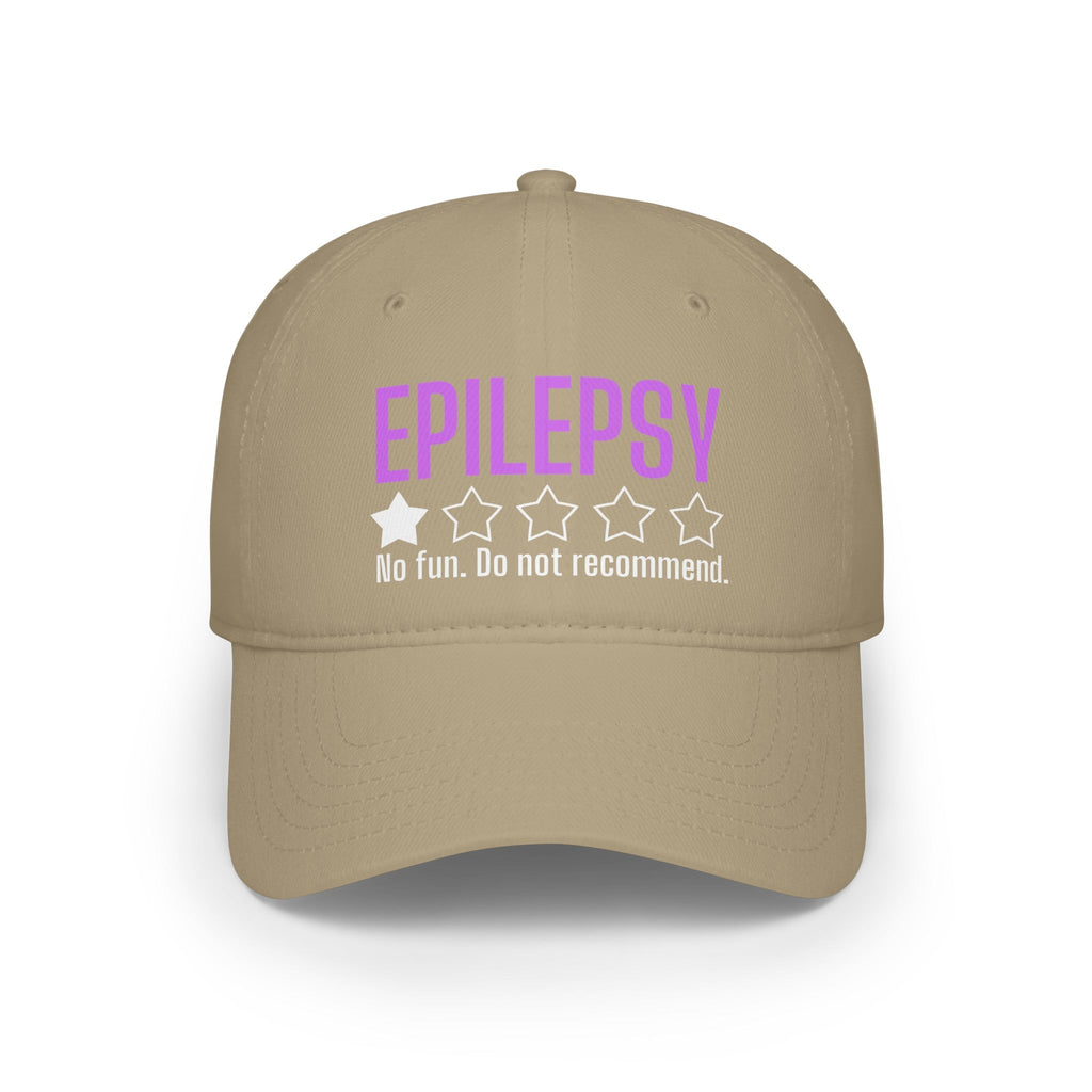 One Star Low Profile Baseball Cap - Hats - Epileptic Al’s Shop