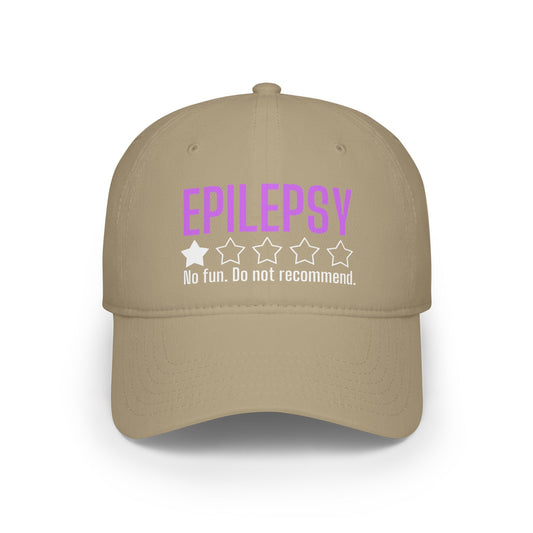 One Star Low Profile Baseball Cap - Hats - Epileptic Al’s Shop