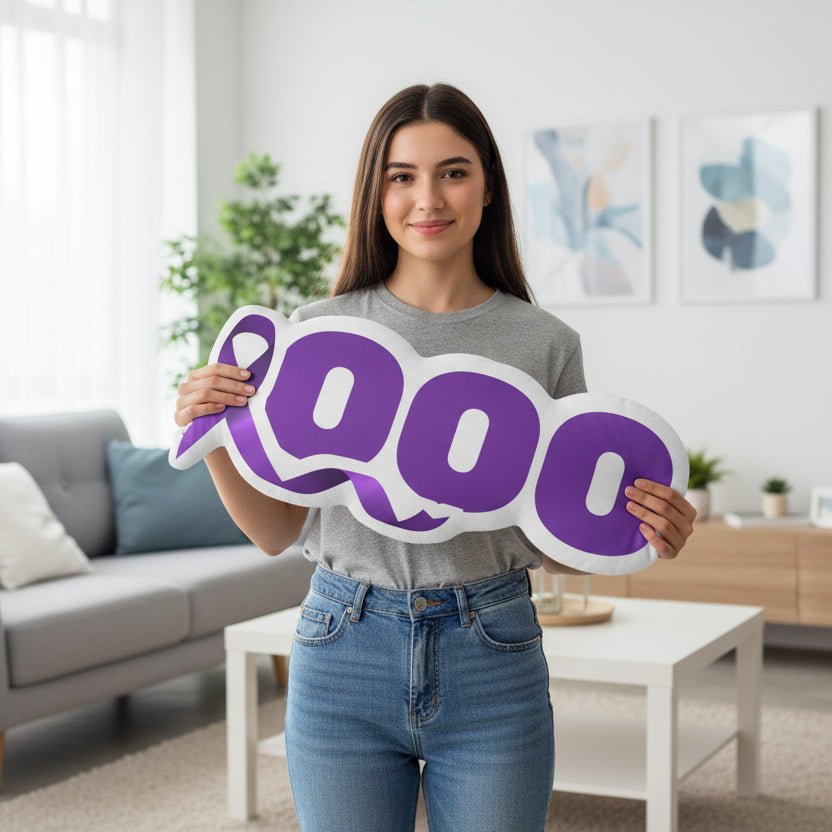 OOO Shaped Pillow — Out Of Ordinary, On Purpose - Decor, Pillows, Shaped - EpiAl's Shop