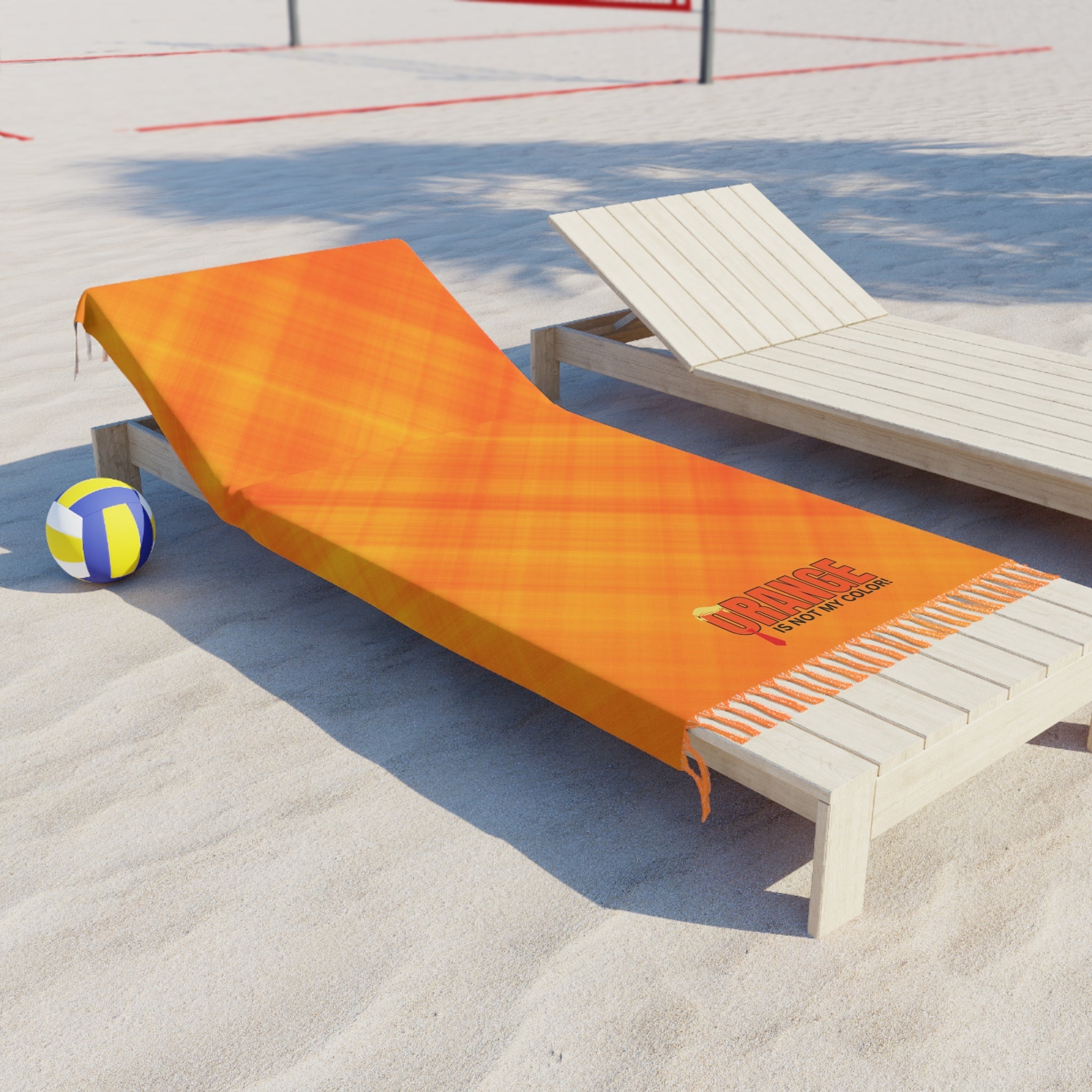 Orange Is Not My Color Boho Beach Cloth - Decor, Towels, Beach - EpiAl's Shop