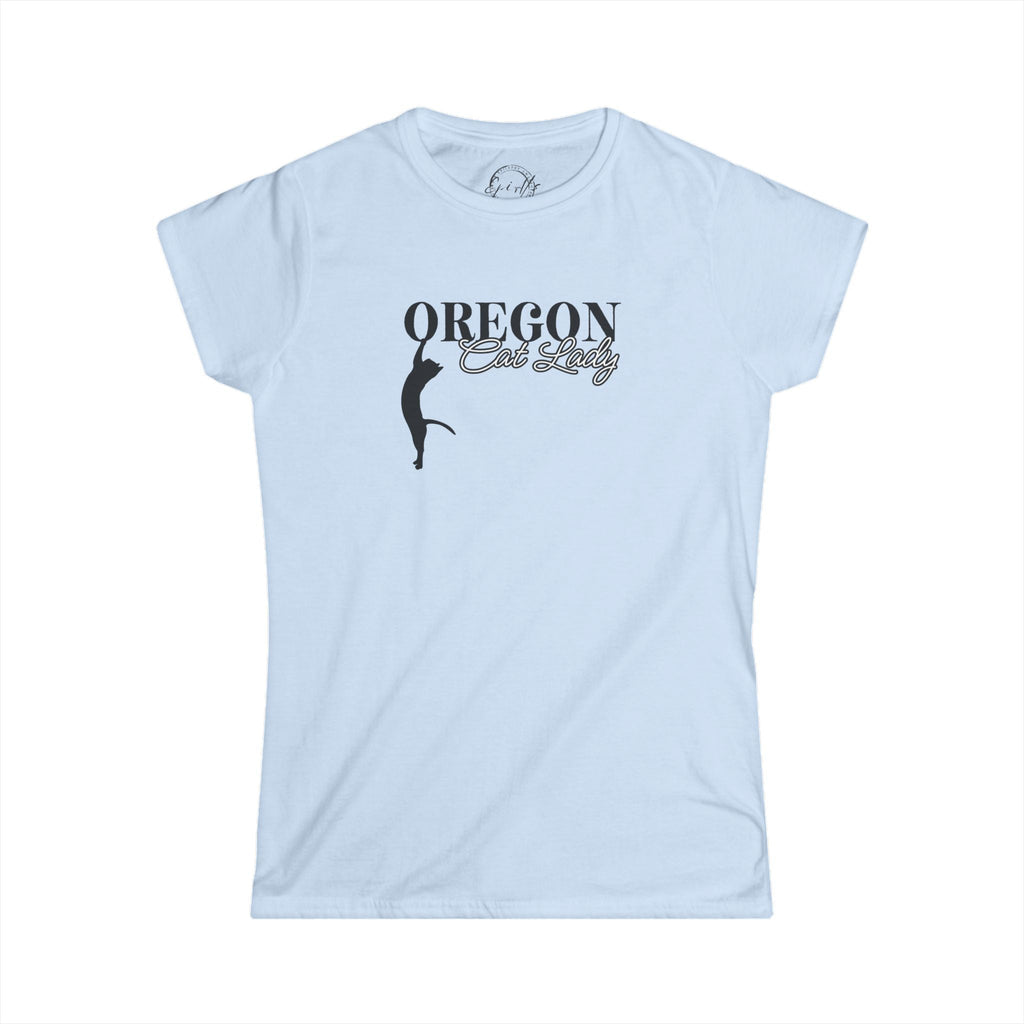 Oregon Cat Lady Softstyle Tee - T - Shirt - EpiAl's Shop