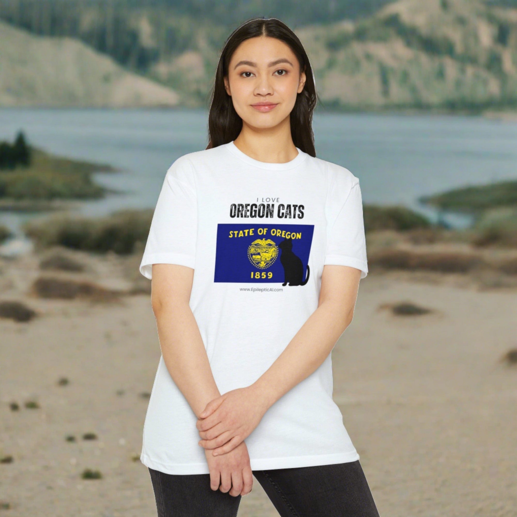 Oregon Cats Unisex CVC Jersey T - shirt - T - Shirt - Epileptic Al’s Shop