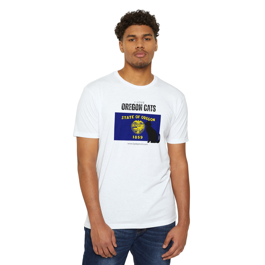 Oregon Cats Unisex CVC Jersey T - shirt - T - Shirt - Epileptic Al’s Shop