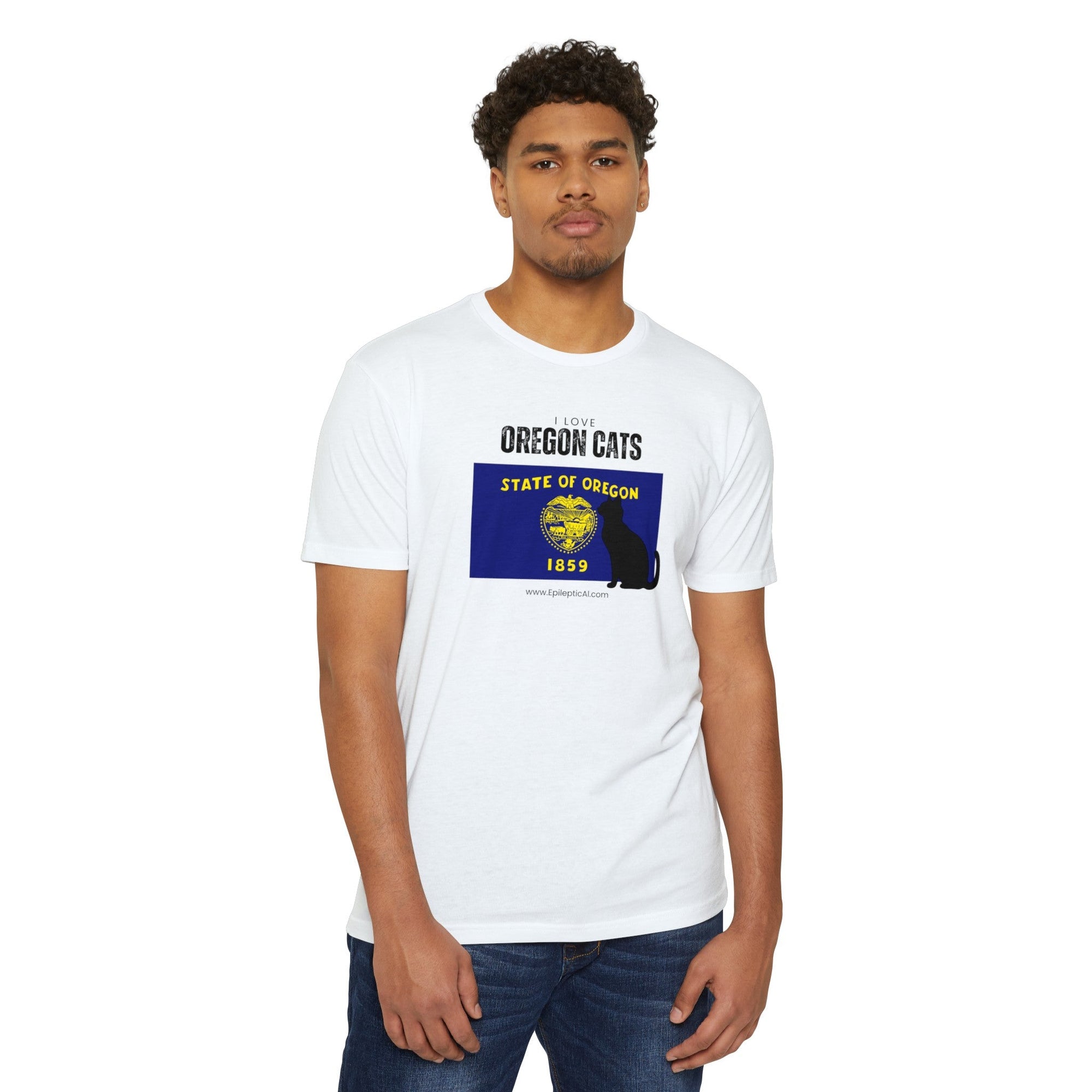 Oregon Cats Unisex CVC Jersey T - shirt - T - Shirt - Epileptic Al’s Shop