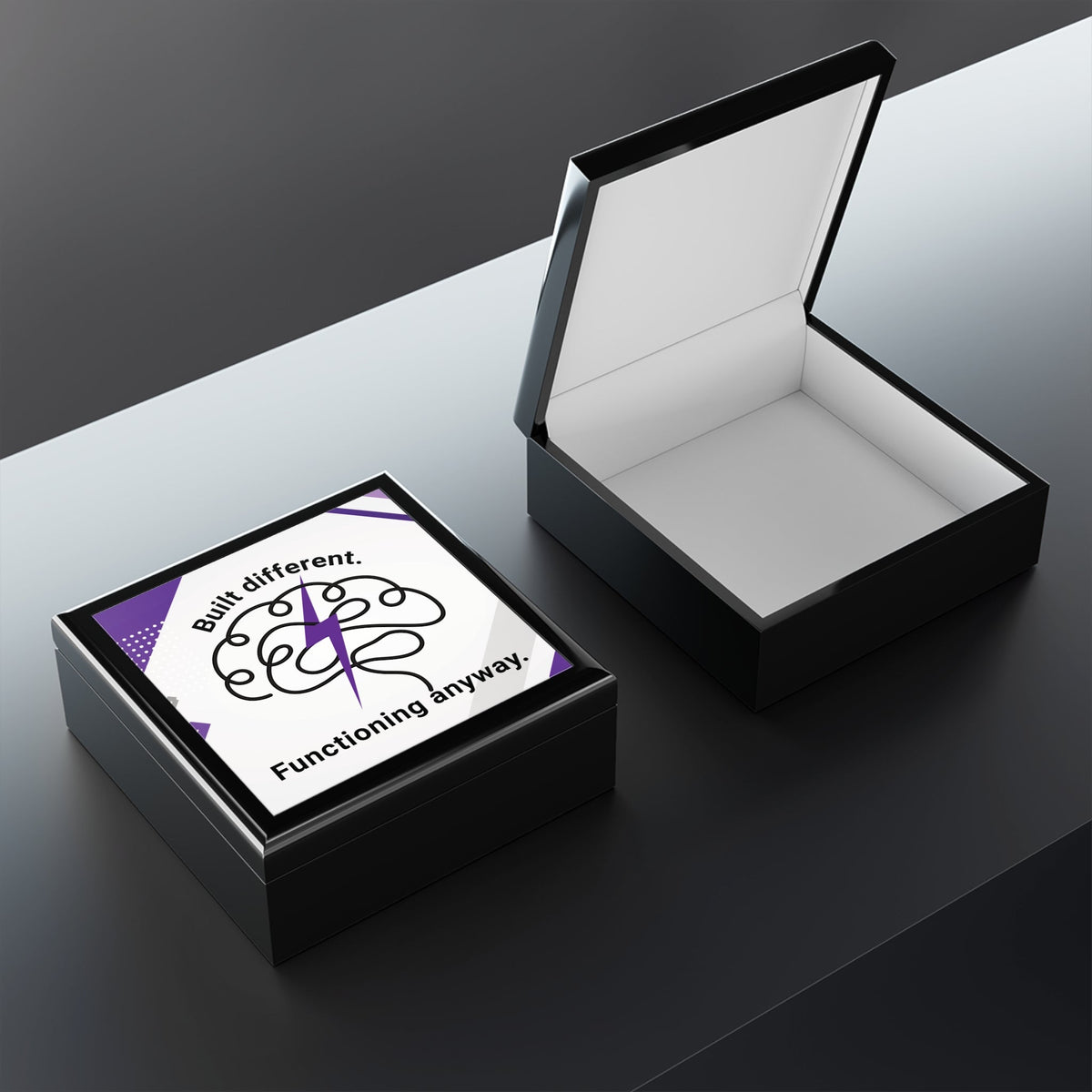 Out of Manual — Black Keepsake Box - Decor, Jewelry Boxes - EpiAl's Shop