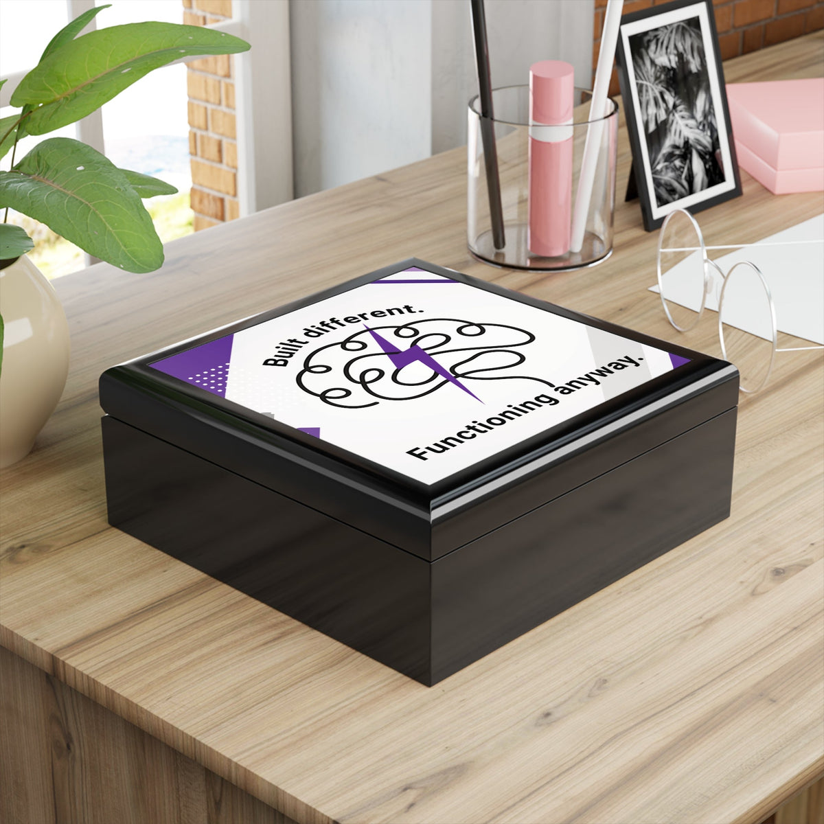 Out of Manual — Black Keepsake Box - Decor, Jewelry Boxes - EpiAl's Shop