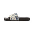 Out of Office Blue Toile Slide Sandals (Removable Strap) - Shoes, Sandals - EpiAl's Shop