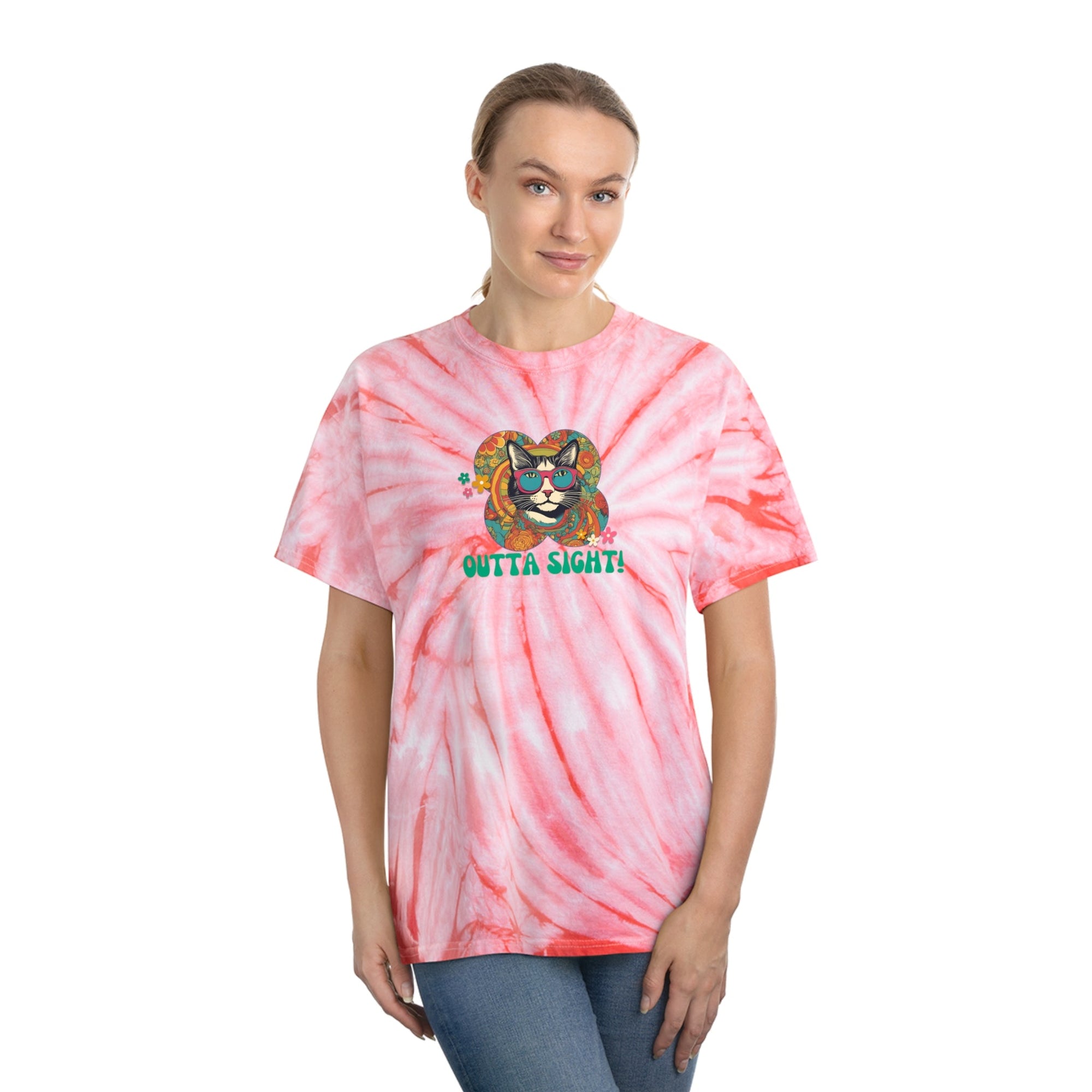 Outta Sight Tie - Dye Tee, Cyclone - T - Shirt - Epileptic Al’s Shop