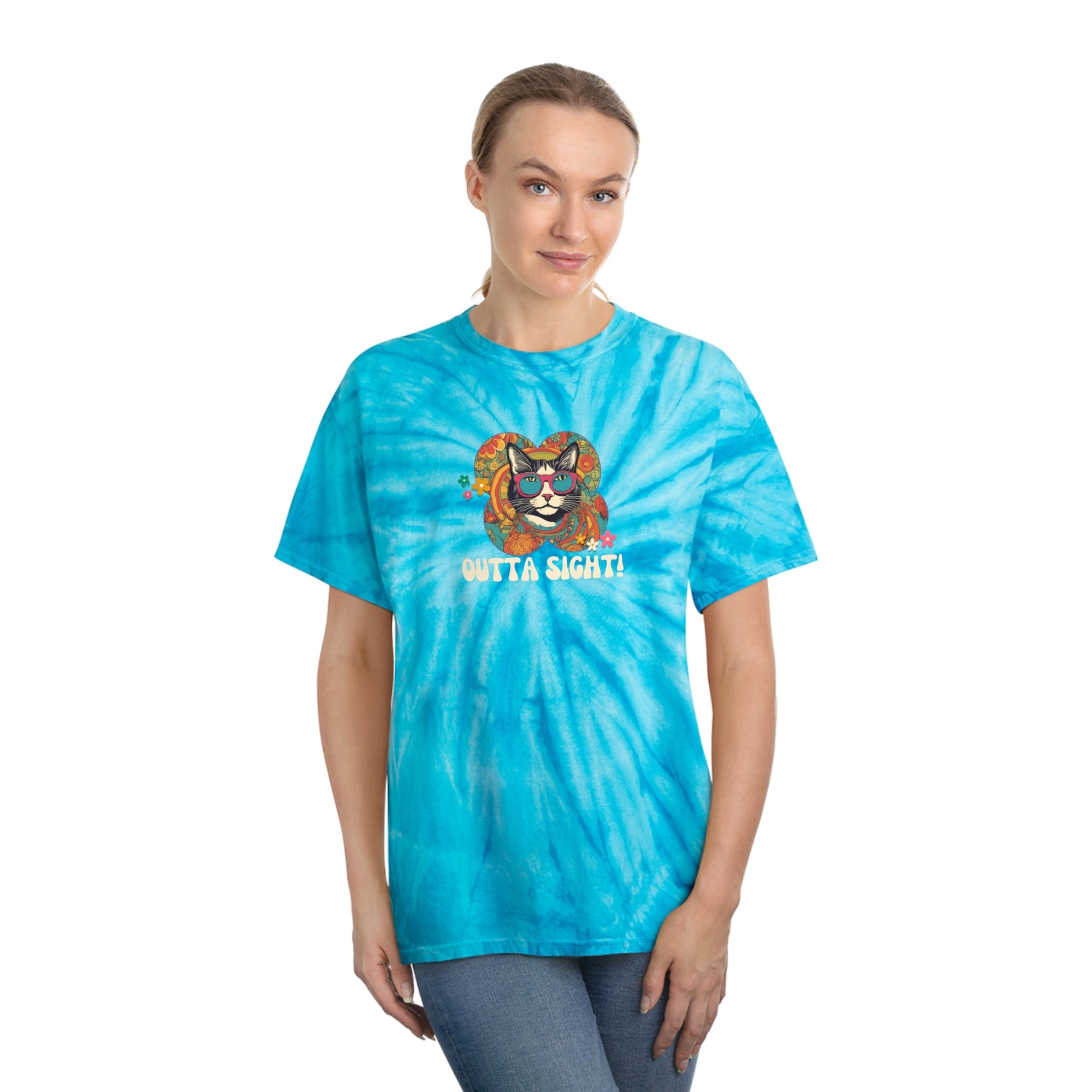 Outta Sight Tie - Dye Tee, Cyclone - T - Shirt - Epileptic Al’s Shop
