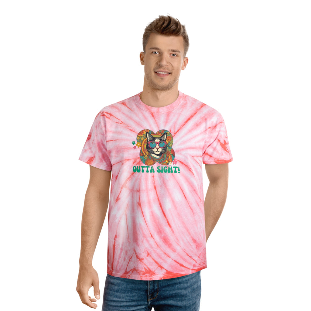 Outta Sight Tie - Dye Tee, Cyclone - T - Shirt - Epileptic Al’s Shop