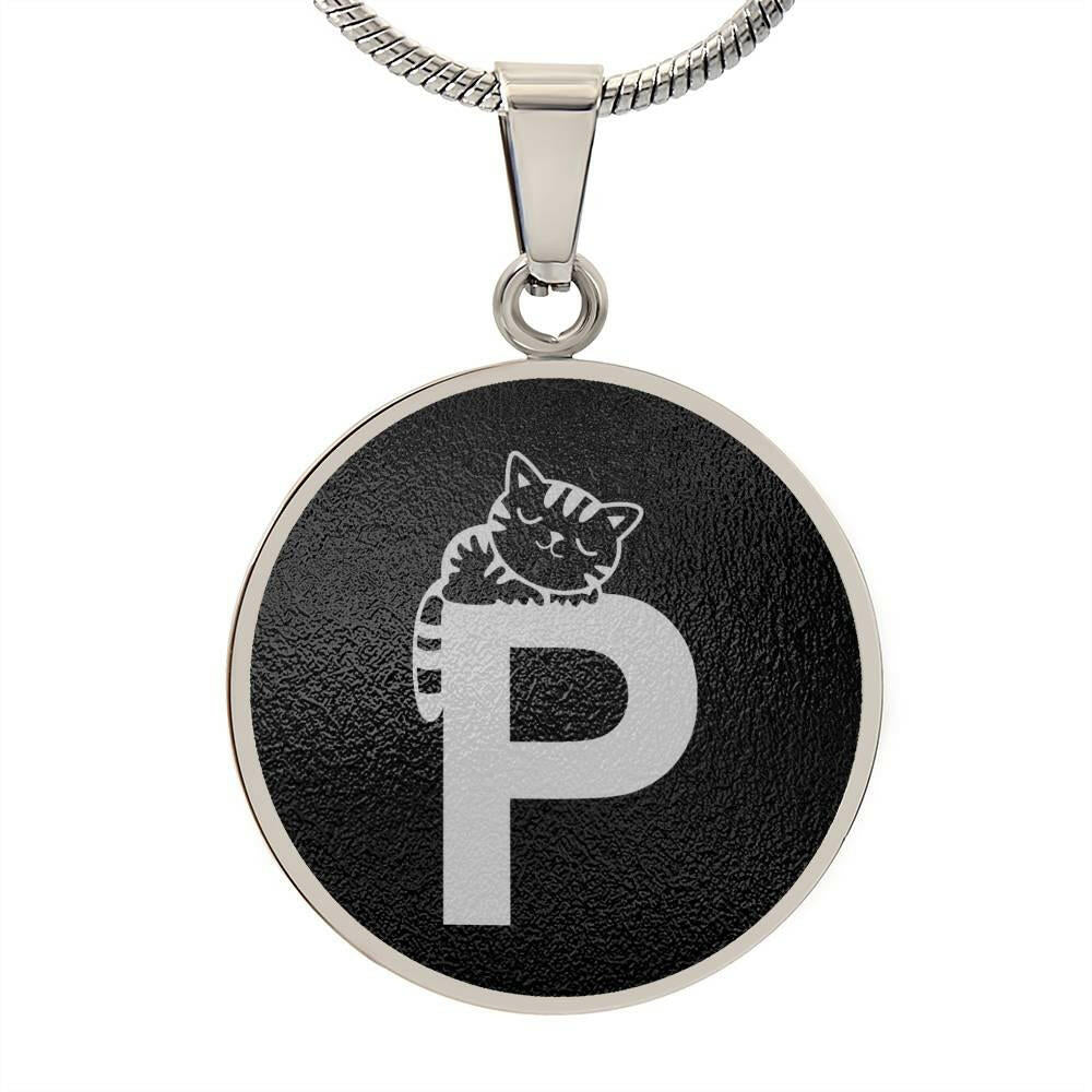 P Necklace - Jewelry - Epileptic Al’s Shop