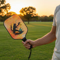 Paint-Splash Pickleball Paddle Set – Artistic Cat Silhouette Paddleball Game - Toys & Games, Pickleball - EpiAl's Shop