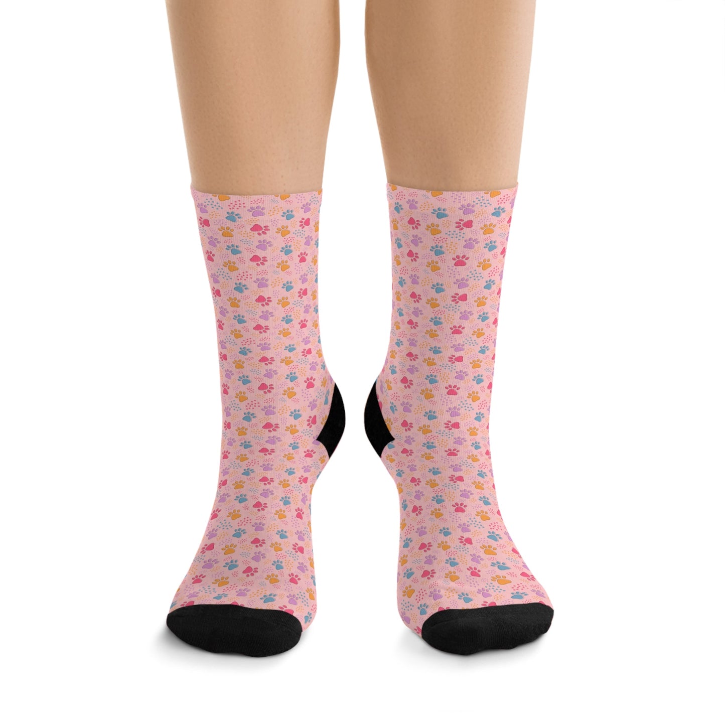 Painted Paws Socks - All Over Prints - Epileptic Al’s Shop