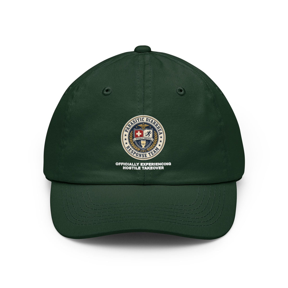Parasitic Diarrhea Response Team Dad Hat - Hats, Baseball & Trucker - EpiAl's Shop