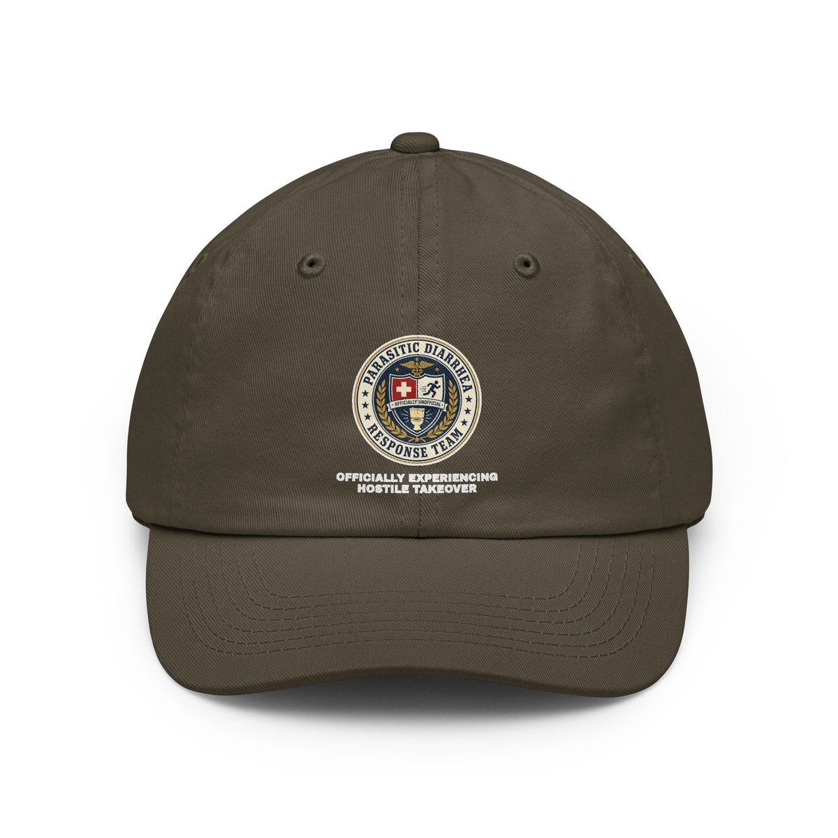 Parasitic Diarrhea Response Team Dad Hat - Hats, Baseball & Trucker - EpiAl's Shop