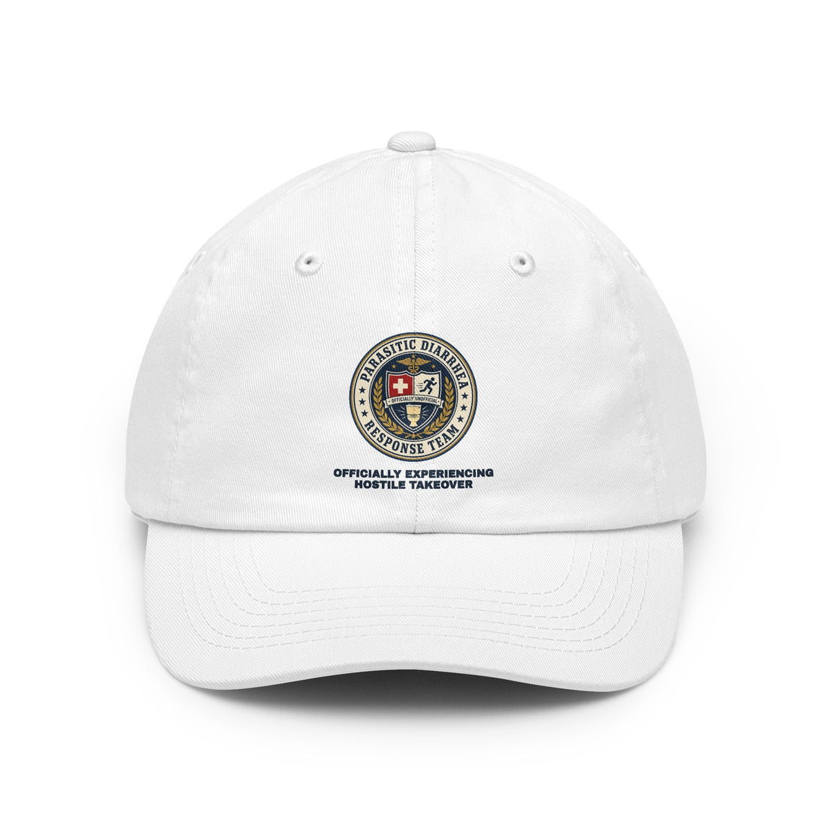 Parasitic Diarrhea Response Team Dad Hat - Hats, Baseball & Trucker - EpiAl's Shop