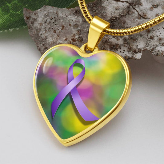 Pastel Purple Ribbon Necklace - Jewelry - Epileptic Al’s Shop