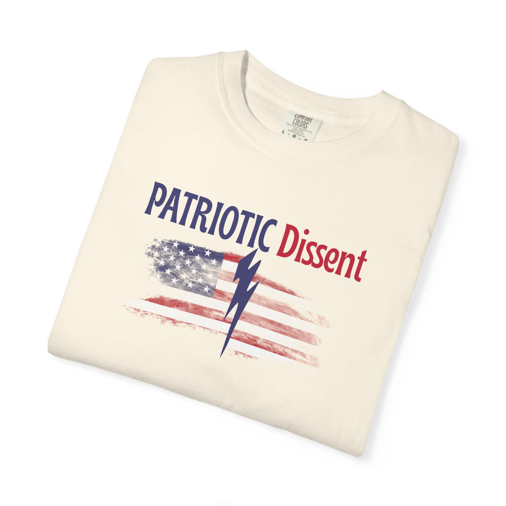Patriotic Dissent Unisex T-Shirt – American Flag Statement Tee - Clothing, Unisex, T-Shirts - EpiAl's Shop