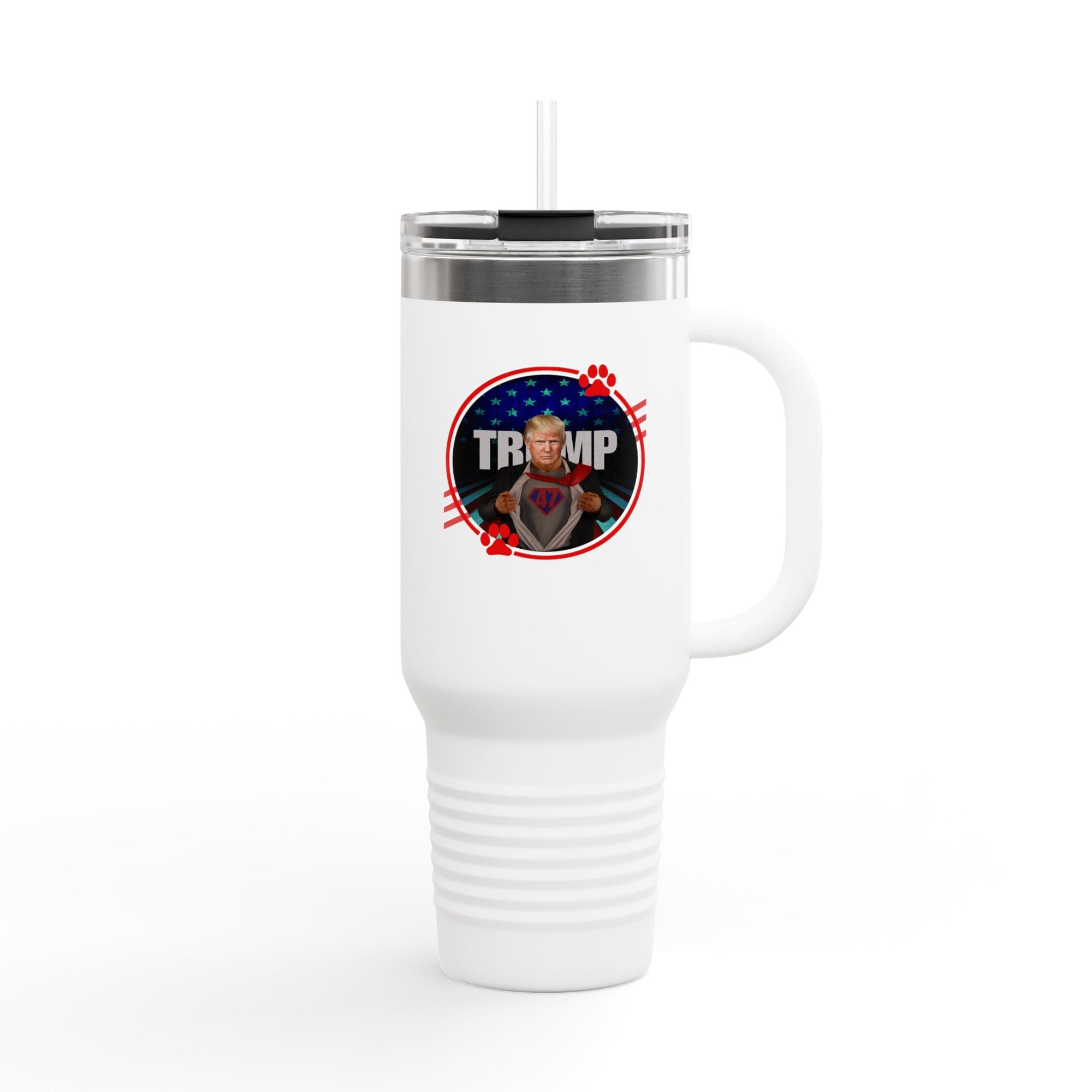 Patriotic Insulated Travel Mug - 40oz with Funny Trump Design - Drinkware, Travel Mugs - EpiAl's Shop