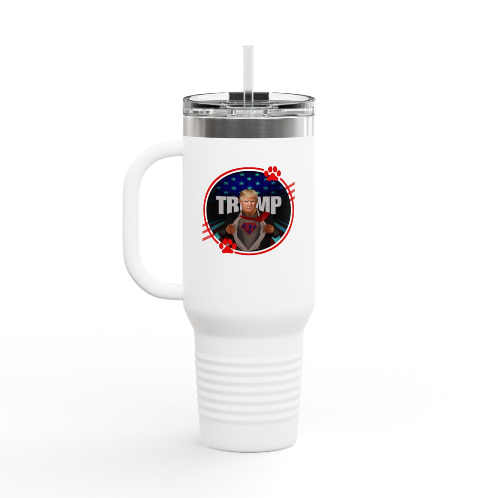 Patriotic Insulated Travel Mug - 40oz with Funny Trump Design - Drinkware, Travel Mugs - EpiAl's Shop