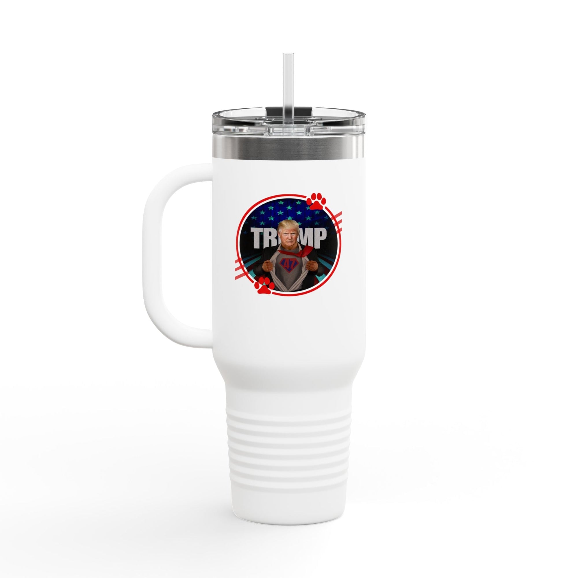 Patriotic Insulated Travel Mug - 40oz with Funny Trump Design - Drinkware, Travel Mugs - EpiAl's Shop