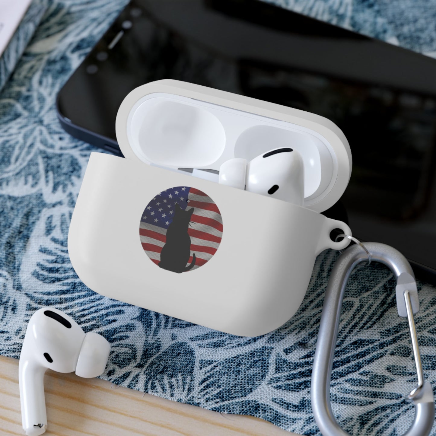 Patriotic Kitty AirPods and AirPods Pro Case Cover - Accessories - EpiAl's Shop