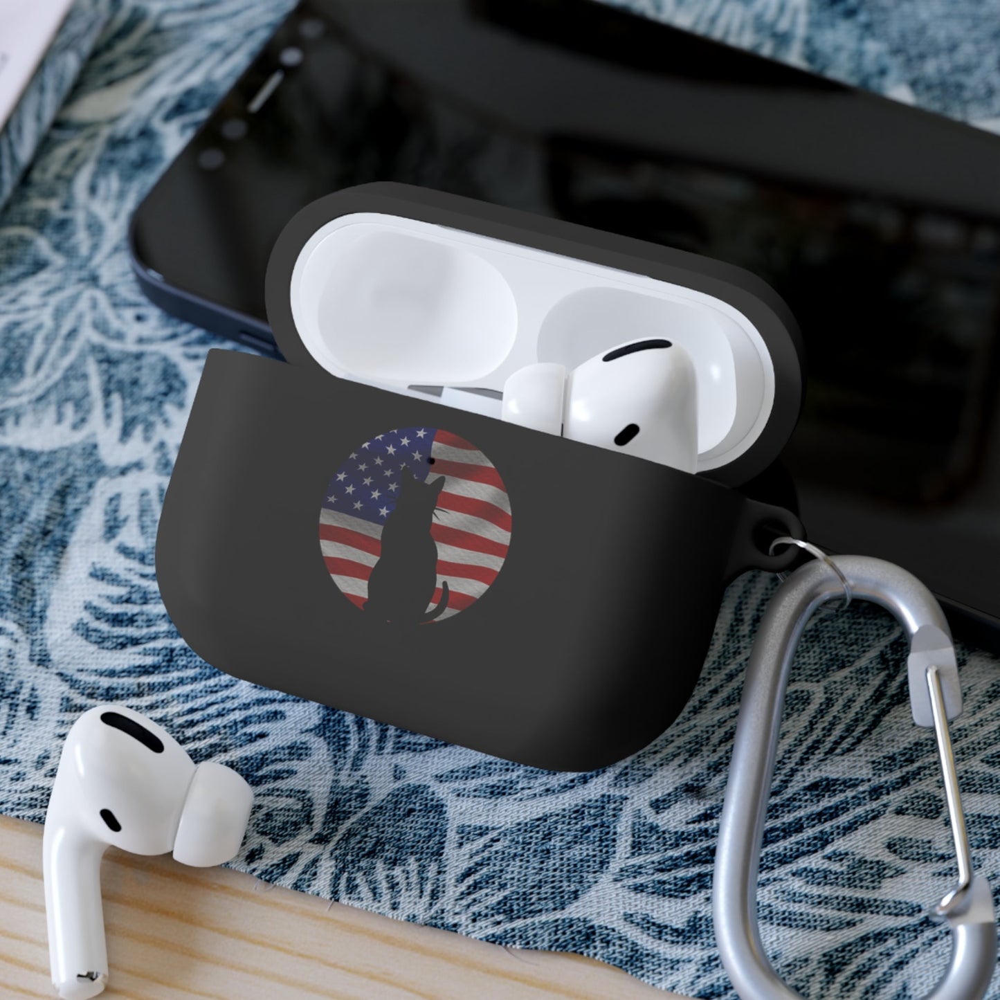 Patriotic Kitty AirPods and AirPods Pro Case Cover - Accessories - EpiAl's Shop