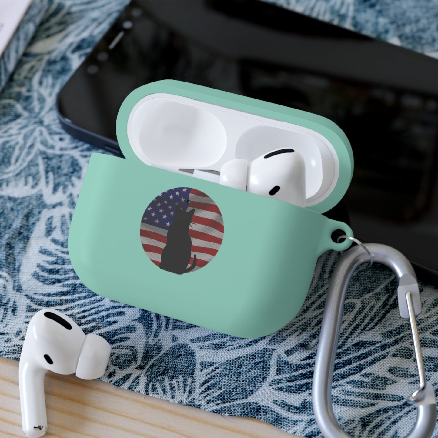 Patriotic Kitty AirPods and AirPods Pro Case Cover - Accessories - EpiAl's Shop