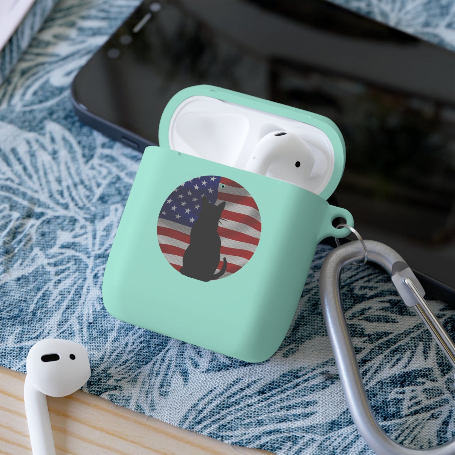 Patriotic Kitty AirPods and AirPods Pro Case Cover - Accessories - EpiAl's Shop