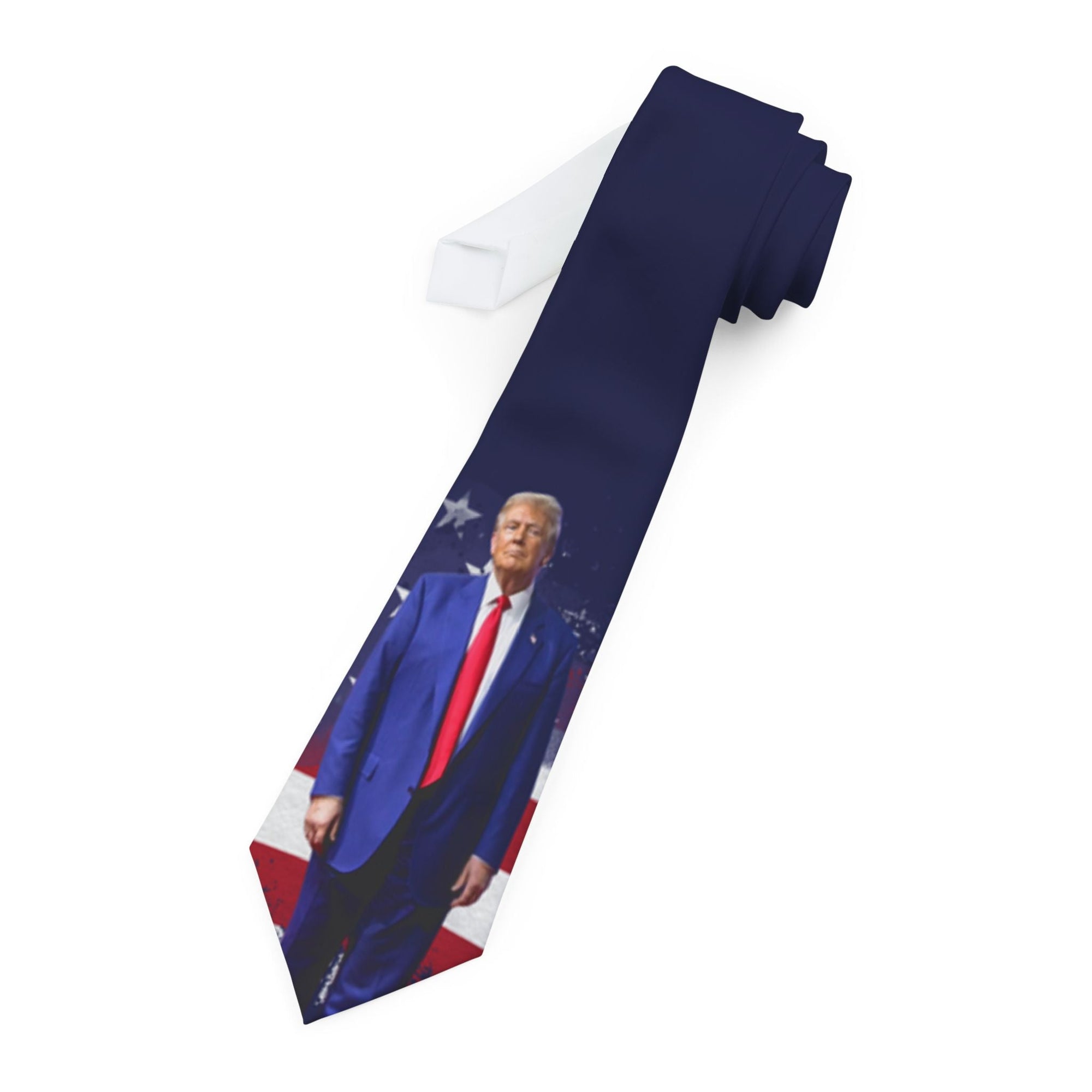 Patriotic Necktie with Presidential Design - Perfect for Celebrations and Formal Events - Clothing, Neckties - EpiAl's Shop